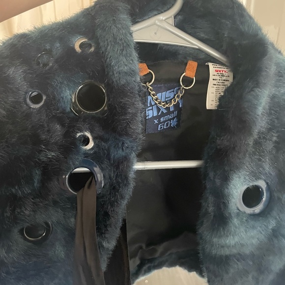 Adorable miss sixty faux fur coat - Picture 3 of 3